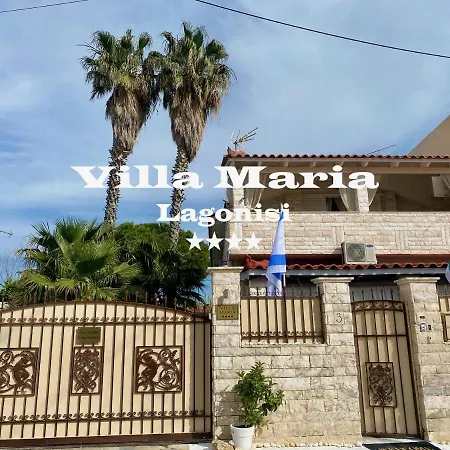 Villa Maria Lagonissi - Private First Floor Villa Kalivia Thorikou Exterior photo