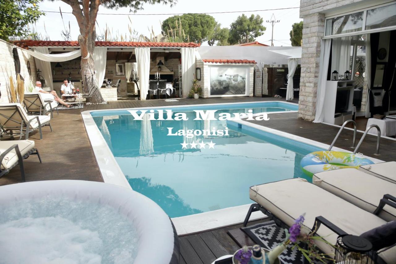 Maria Lagonissi - Private First Floor Villa Kalivia Thorikou